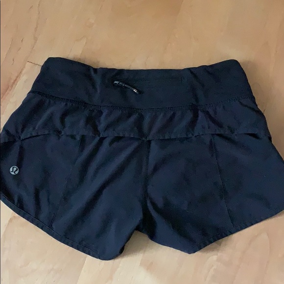 Black Lululemon Shorts - Picture 2 of 2